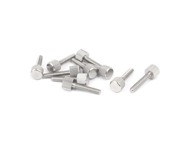 M4 x 20mm Stainless Steel Flat Head Knurled Thumb Screws 10-Pack: $10.99 M4 x 20mm Stainless Steel Flat Head Knurled Thumb Screws 10-Pack: $10.99