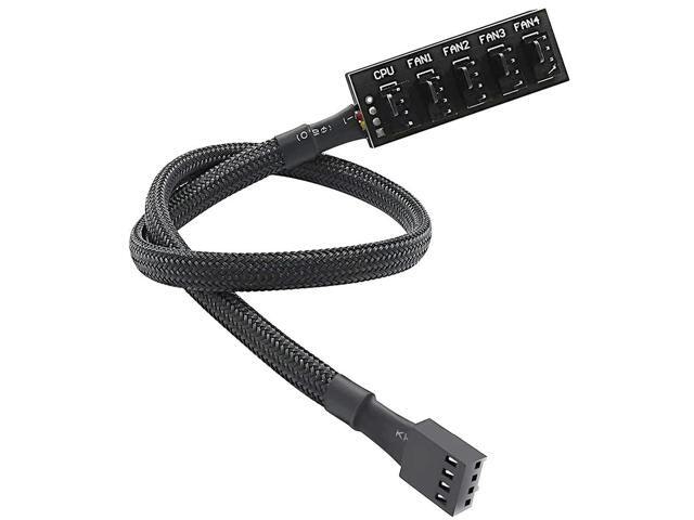 PWM Fan Hub 4-Pin/3-Pin PC Case Fan Splitter Adapter: $11.99 PWM Fan Hub 4-Pin/3-Pin PC Case Fan Splitter Adapter: $11.99