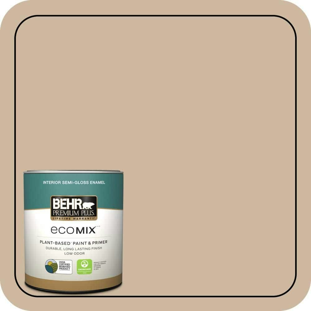 Behr #N240-3 Sonoran Desert 1-Quart Semi-Gloss Interior Paint and Primer: $22.48 Behr #N240-3 Sonoran Desert 1-Quart Semi-Gloss Interior Paint and Primer: $22.48