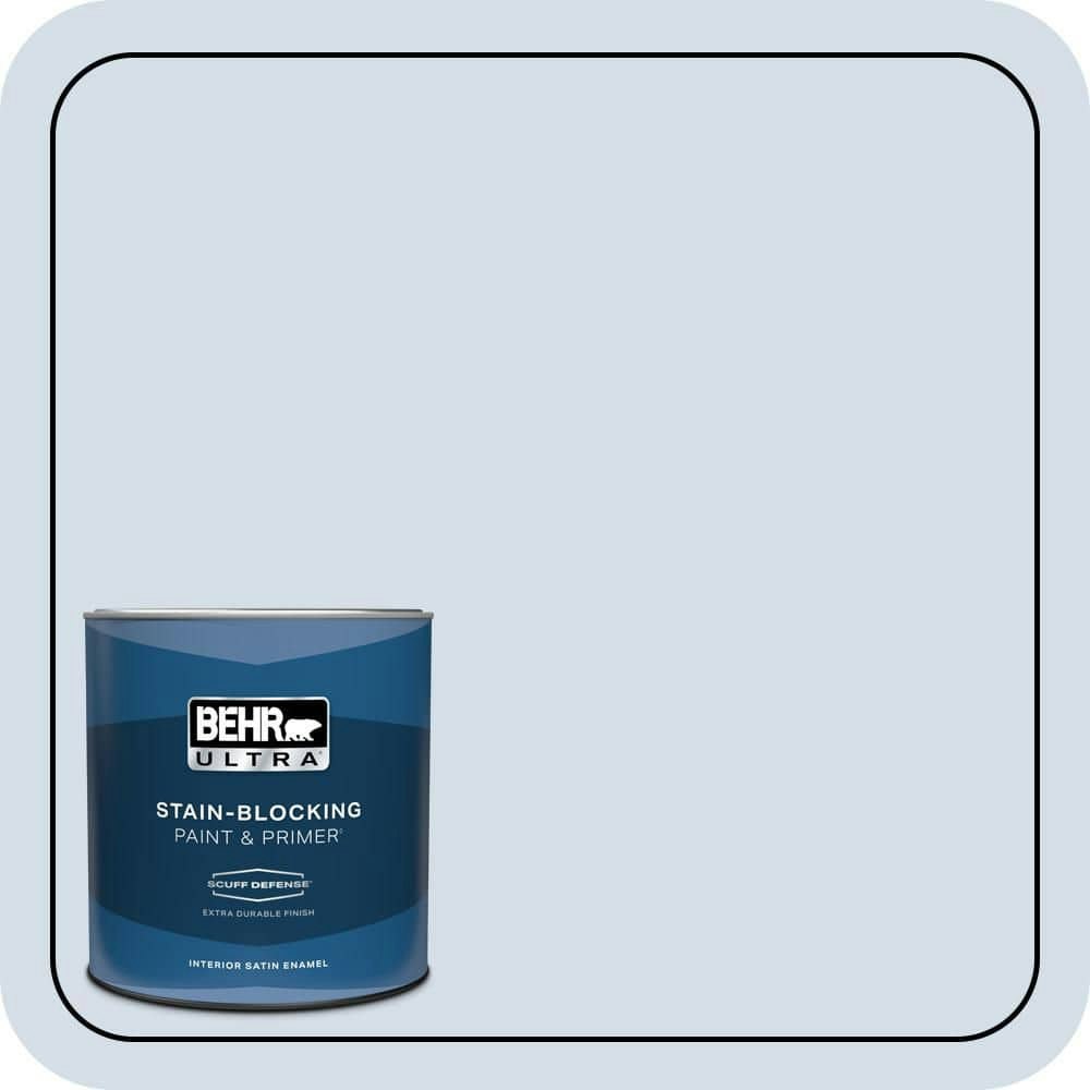 Behr Premium Plus Snow Ballet Satin Interior Paint & Primer 1-Quart Can: $23.98 Behr Premium Plus Snow Ballet Satin Interior Paint & Primer 1-Quart Can: $23.98