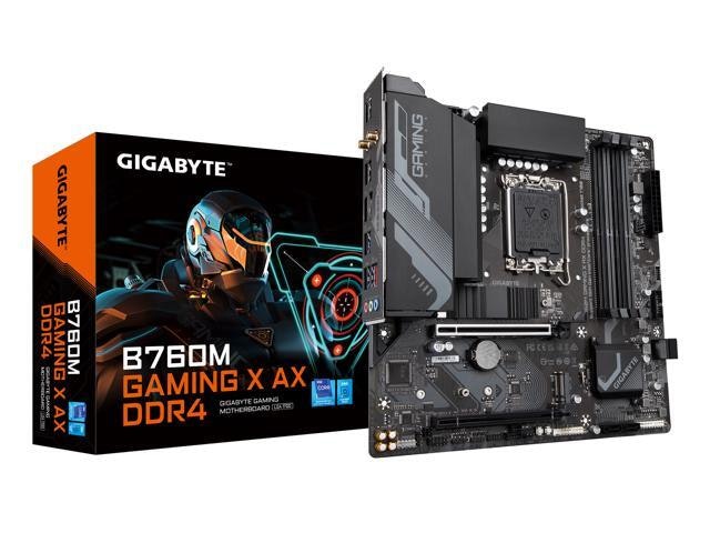 Gigabyte B760M Gaming X AX DDR4 Motherboard: $185.22 Gigabyte B760M Gaming X AX DDR4 Motherboard: $185.22