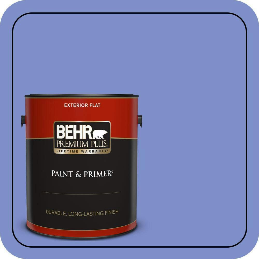 Behr Pansy Garden Flat Exterior Paint & Primer 1-Gallon: $47.98 Behr Pansy Garden Flat Exterior Paint & Primer 1-Gallon: $47.98