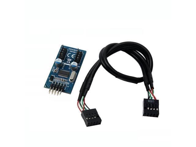 Bucier Motherboard USB 2.0 9-Pin Header Splitter: $16.29 Bucier Motherboard USB 2.0 9-Pin Header Splitter: $16.29