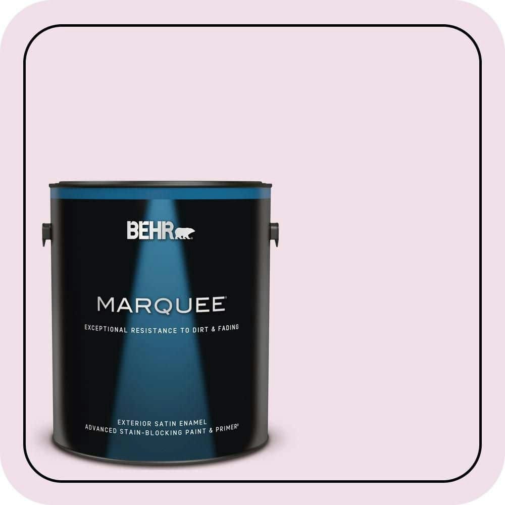 Behr #M120-1 Pink Proposal Satin Exterior Paint and Primer 1-Gallon: $69.98 Behr #M120-1 Pink Proposal Satin Exterior Paint and Primer 1-Gallon: $69.98