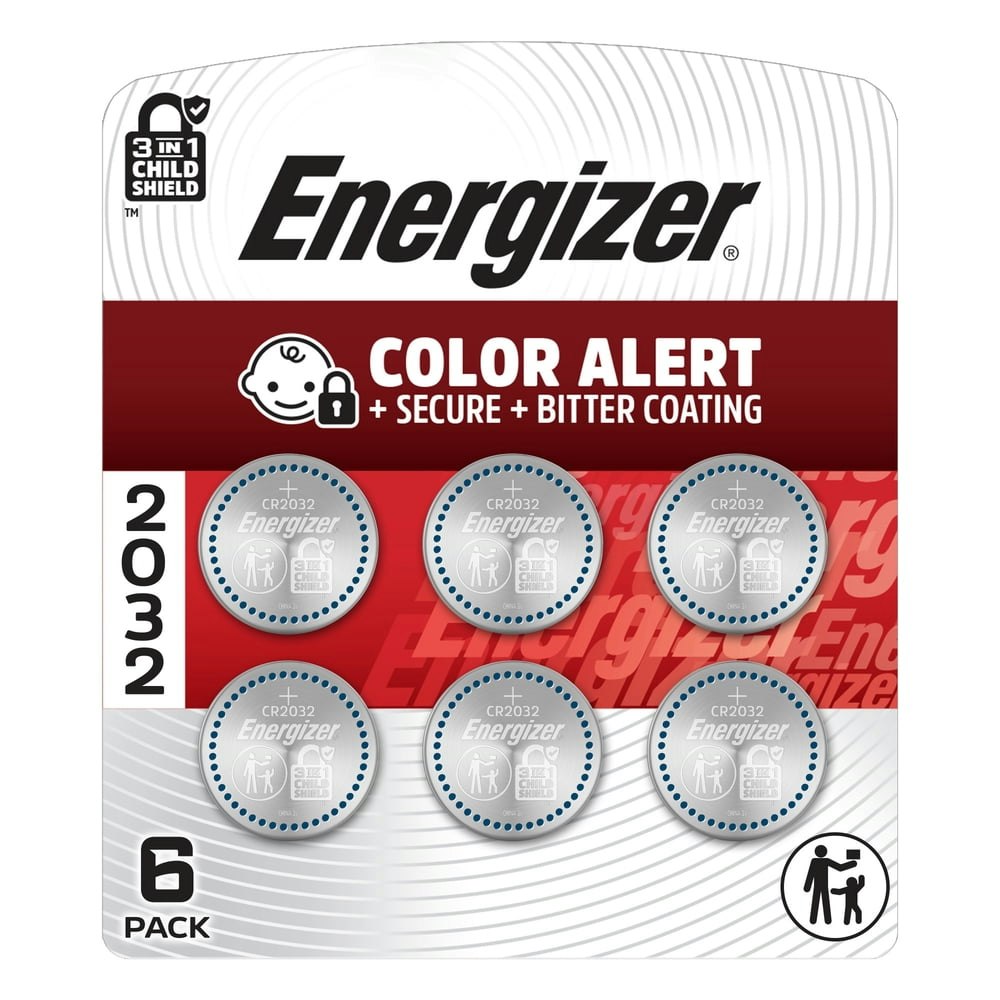 Energizer CR2032 3V Lithium Coin Batteries 6-Pack: $5.71 Energizer CR2032 3V Lithium Coin Batteries 6-Pack: $5.71