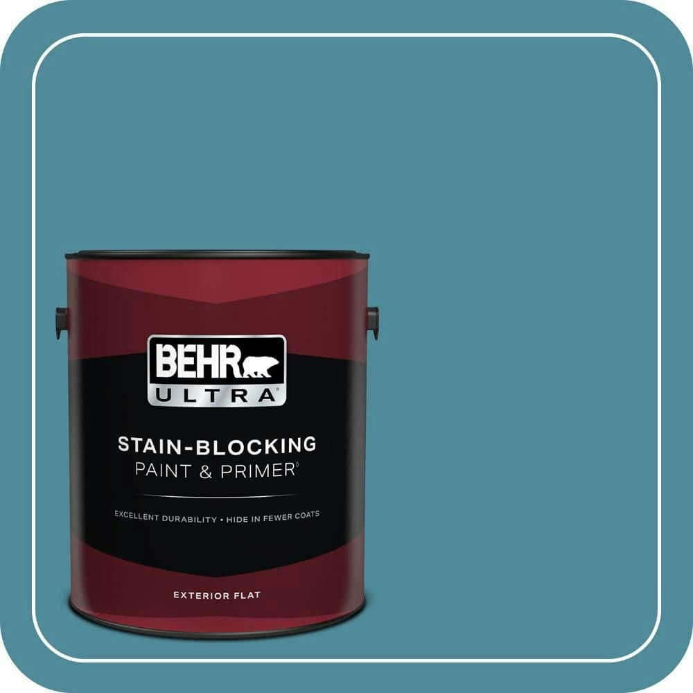 Behr Premium Plus 1-Gallon Flat Exterior Paint & Primer: $57.98 Behr Premium Plus 1-Gallon Flat Exterior Paint & Primer: $57.98