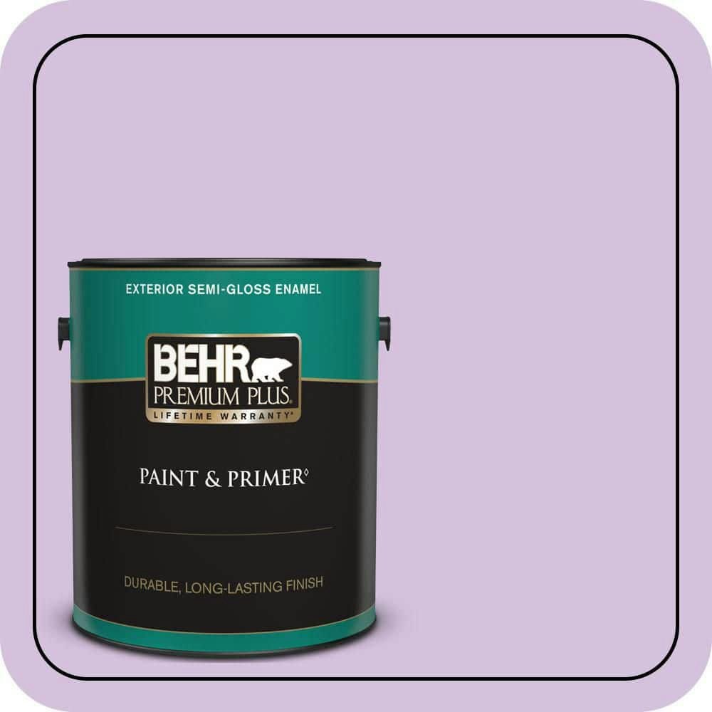 Behr Premium Plus Semi-Gloss Exterior Paint & Primer 1-Gallon: $51.98 Behr Premium Plus Semi-Gloss Exterior Paint & Primer 1-Gallon: $51.98