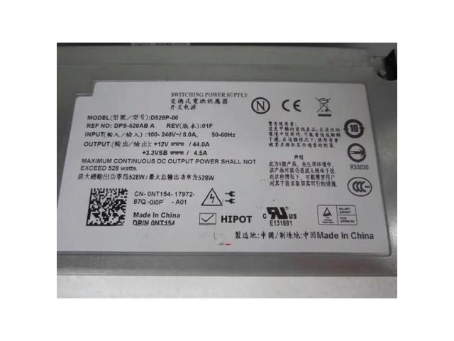 Dell T300 528W Server Power Supply: $227.20 Dell T300 528W Server Power Supply: $227.20