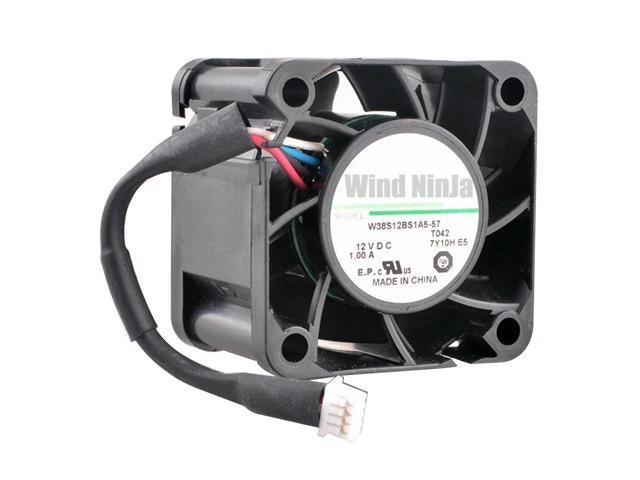 W38S12BS1A5-57 38mm DC 12V 1A 4-Pin Desktop Cooling Fan: $48.50 W38S12BS1A5-57 38mm DC 12V 1A 4-Pin Desktop Cooling Fan: $48.50
