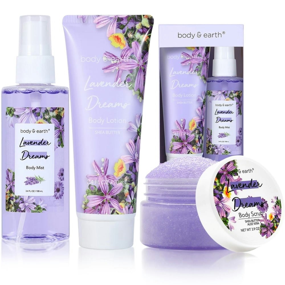 Body & Earth Lavender Bath Spa Gift Set: $12.99 Body & Earth Lavender Bath Spa Gift Set: $12.99