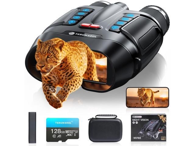 4K Night Vision Binoculars with 128GB Card: $209.99 4K Night Vision Binoculars with 128GB Card: $209.99