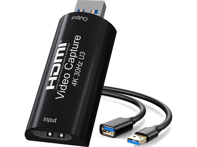 4K HDMI to USB 3.0 Video Capture Card: $51.55 4K HDMI to USB 3.0 Video Capture Card: $51.55