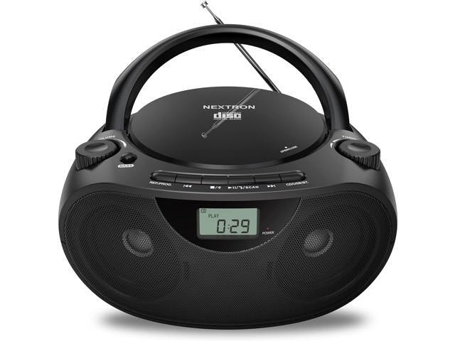Nextron Portable Bluetooth CD Player Boombox: $59.99 Nextron Portable Bluetooth CD Player Boombox: $59.99