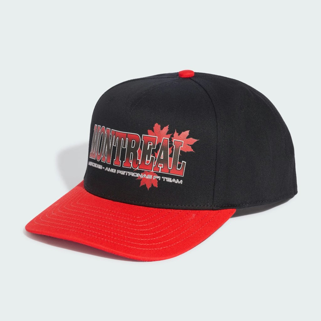 Mercedes-AMG Petronas F1 Team Montreal Graphic Cap: $50 Mercedes-AMG Petronas F1 Team Montreal Graphic Cap: $50
