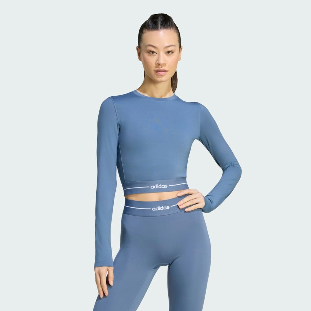 Hyperglam Cropped Long Sleeve T-Shirt: $40 Hyperglam Cropped Long Sleeve T-Shirt: $40