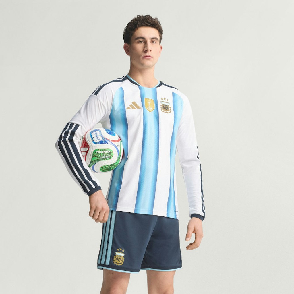 Argentina 2026 Home Authentic Long Sleeve Jersey: $112
