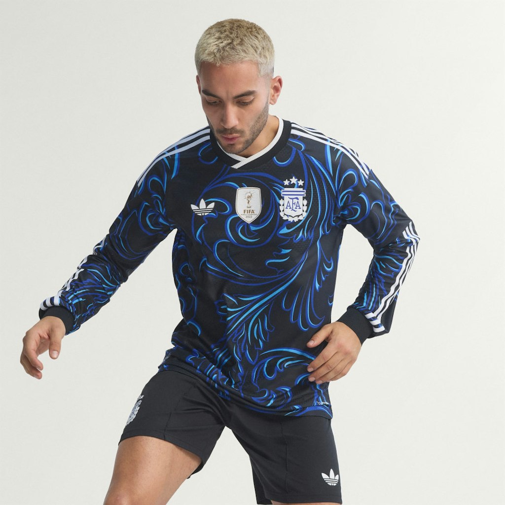 Argentina 26 Away Authentic Long Sleeve Jersey: $160 Argentina 26 Away Authentic Long Sleeve Jersey: $160