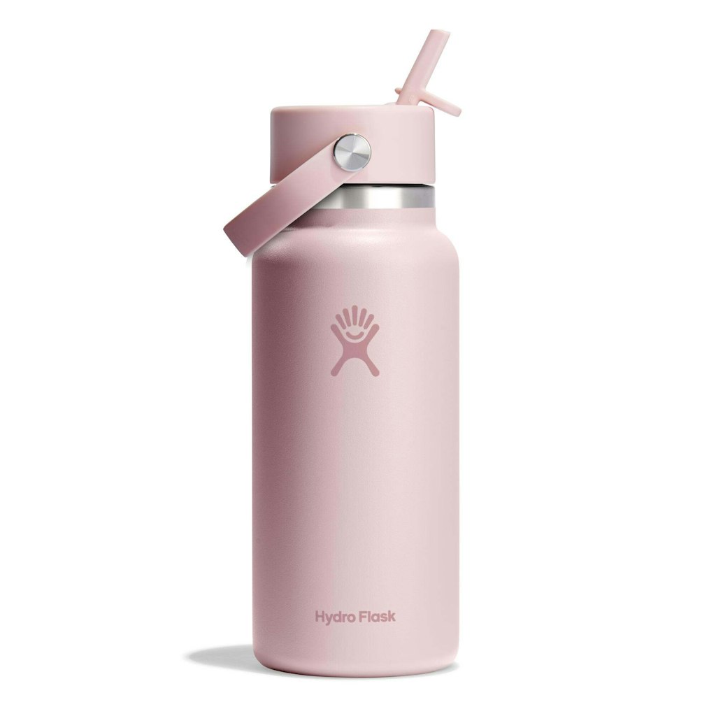 Hydro Flask 32-ounce Wide-Mouth Vacuum Water Bottle with Flex Straw Cap: $44.95 Hydro Flask 32-ounce Wide-Mouth Vacuum Water Bottle with Flex Straw Cap: $44.95