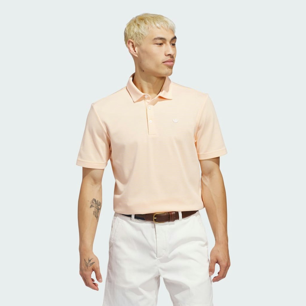 Stripe Pique Polo: $110 Stripe Pique Polo: $110