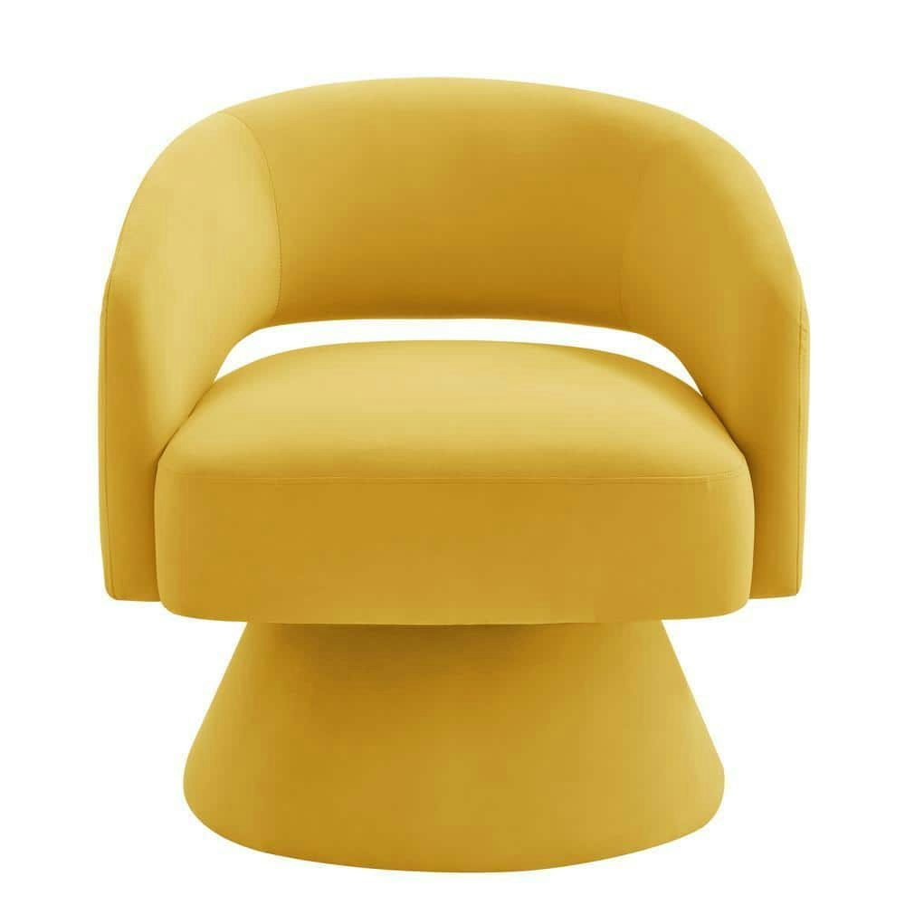 Velvet Swivel Barrel Accent Chair: $357.81 Velvet Swivel Barrel Accent Chair: $357.81
