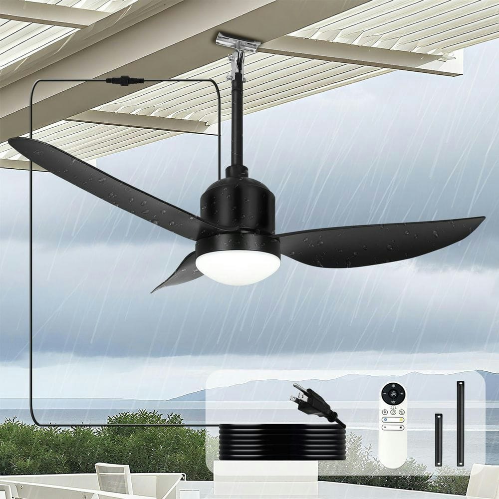 42-Inch Indoor/Outdoor Waterproof Ceiling Fan with Light: $99.99 42-Inch Indoor/Outdoor Waterproof Ceiling Fan with Light: $99.99