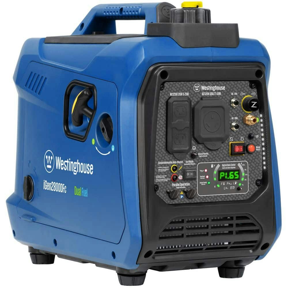 2,800-Watt Dual Fuel Portable Inverter Generator: $549 2,800-Watt Dual Fuel Portable Inverter Generator: $549