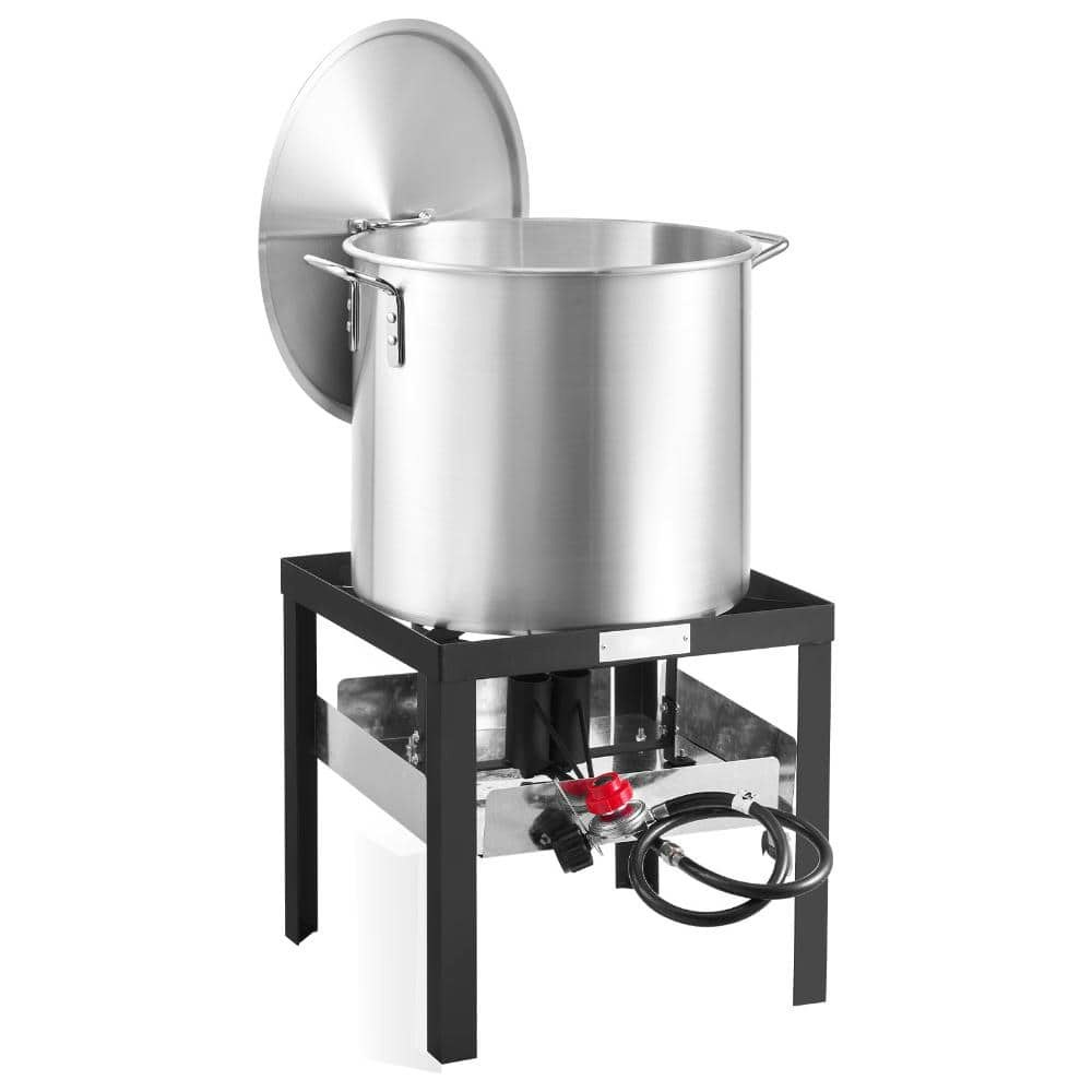 100-Quart Seafood Boil Pot Kit with 100,000 BTU Propane Burner: $274.99 100-Quart Seafood Boil Pot Kit with 100,000 BTU Propane Burner: $274.99