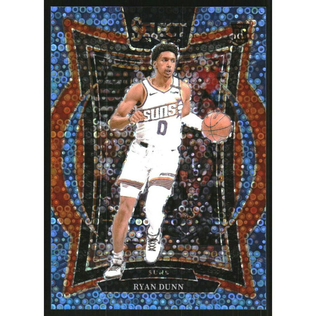 2024-25 Select Light Blue Disco Prizm Ryan Dunn Card #100: $22.50 2024-25 Select Light Blue Disco Prizm Ryan Dunn Card #100: $22.50