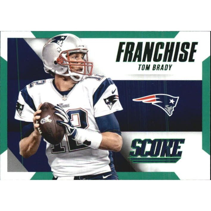 2015 Score Franchise Green Tom Brady #1 Card: $13.50 2015 Score Franchise Green Tom Brady #1 Card: $13.50
