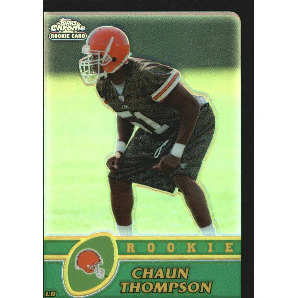 2003 Topps Chrome Black Refractor Chaun Thompson Card #211: $13.50 2003 Topps Chrome Black Refractor Chaun Thompson Card #211: $13.50
