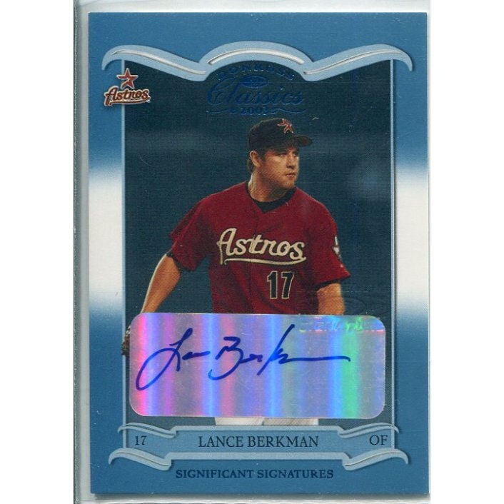 2003 Donruss Classics Lance Berkman Significant Signatures Card #34: $80 2003 Donruss Classics Lance Berkman Significant Signatures Card #34: $80