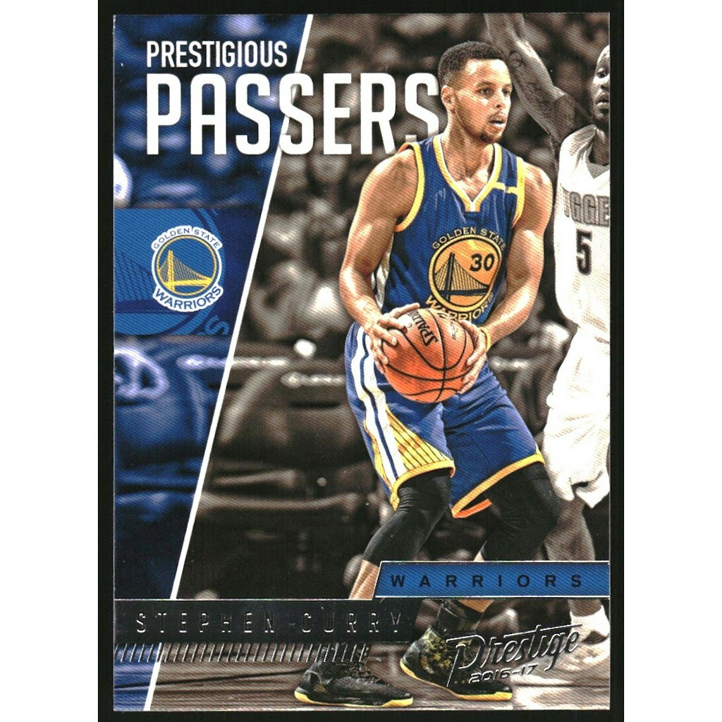 2016-17 Prestige Prestigious Passers Stephen Curry Trading Card: $10.80 2016-17 Prestige Prestigious Passers Stephen Curry Trading Card: $10.80