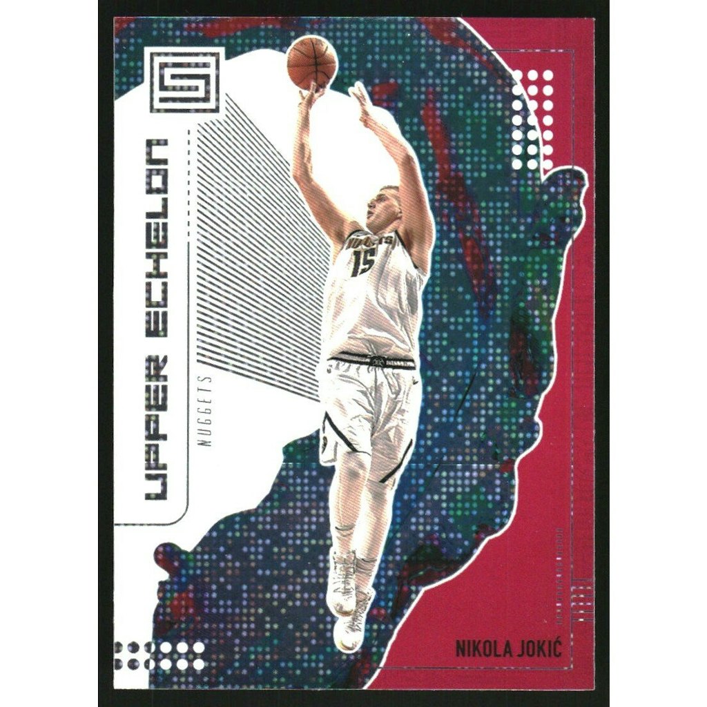 2019-20 Panini Status Upper Echelon Red Nikola Jokic Trading Card: $13.50 2019-20 Panini Status Upper Echelon Red Nikola Jokic Trading Card: $13.50