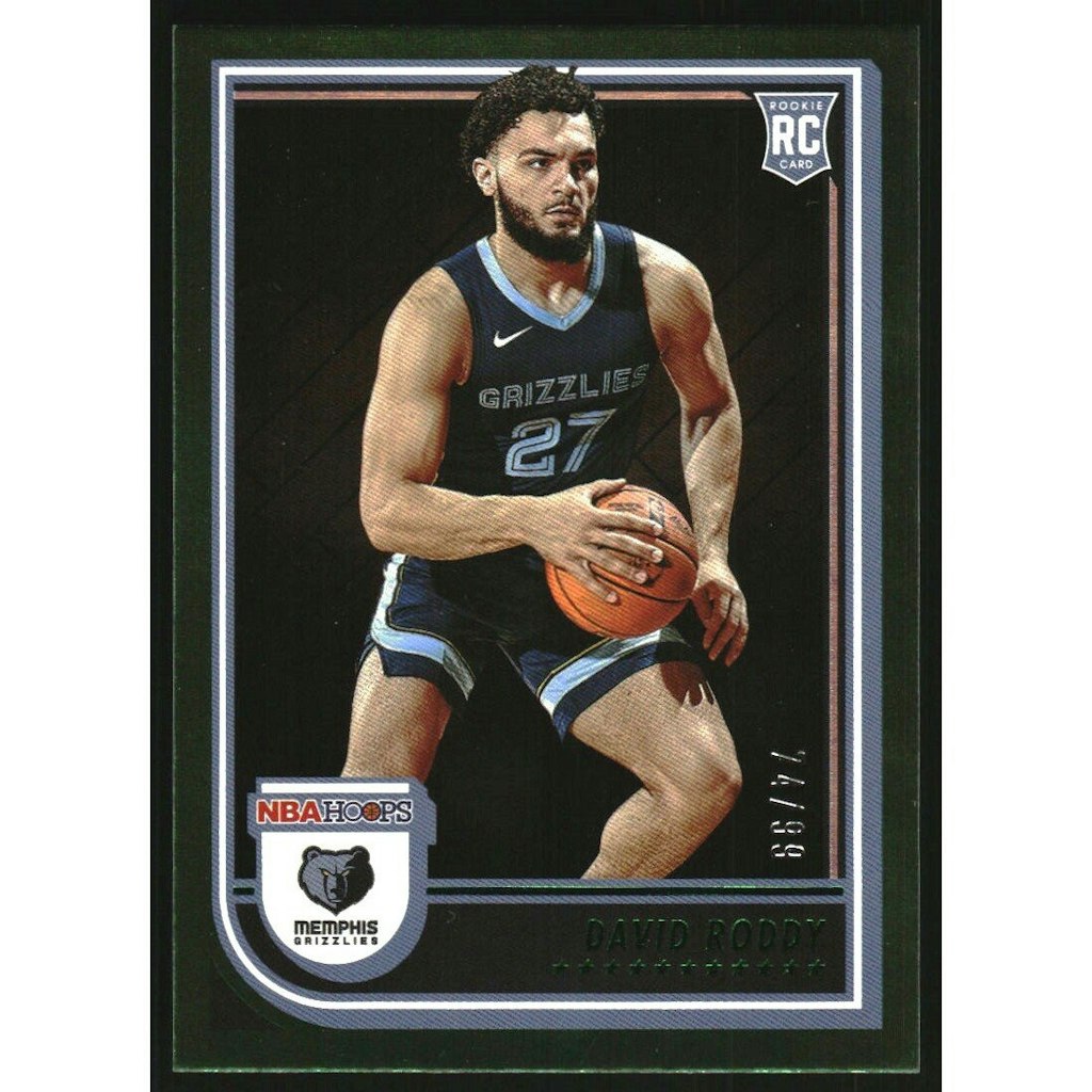 2022-23 Hoops David Roddy Green #253 Trading Card: $10.80 2022-23 Hoops David Roddy Green #253 Trading Card: $10.80