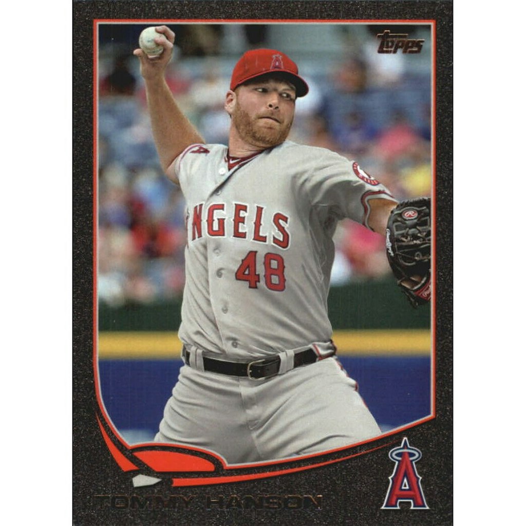 2013 Topps Black Tommy Hanson Baseball Card #352: $10.80 2013 Topps Black Tommy Hanson Baseball Card #352: $10.80