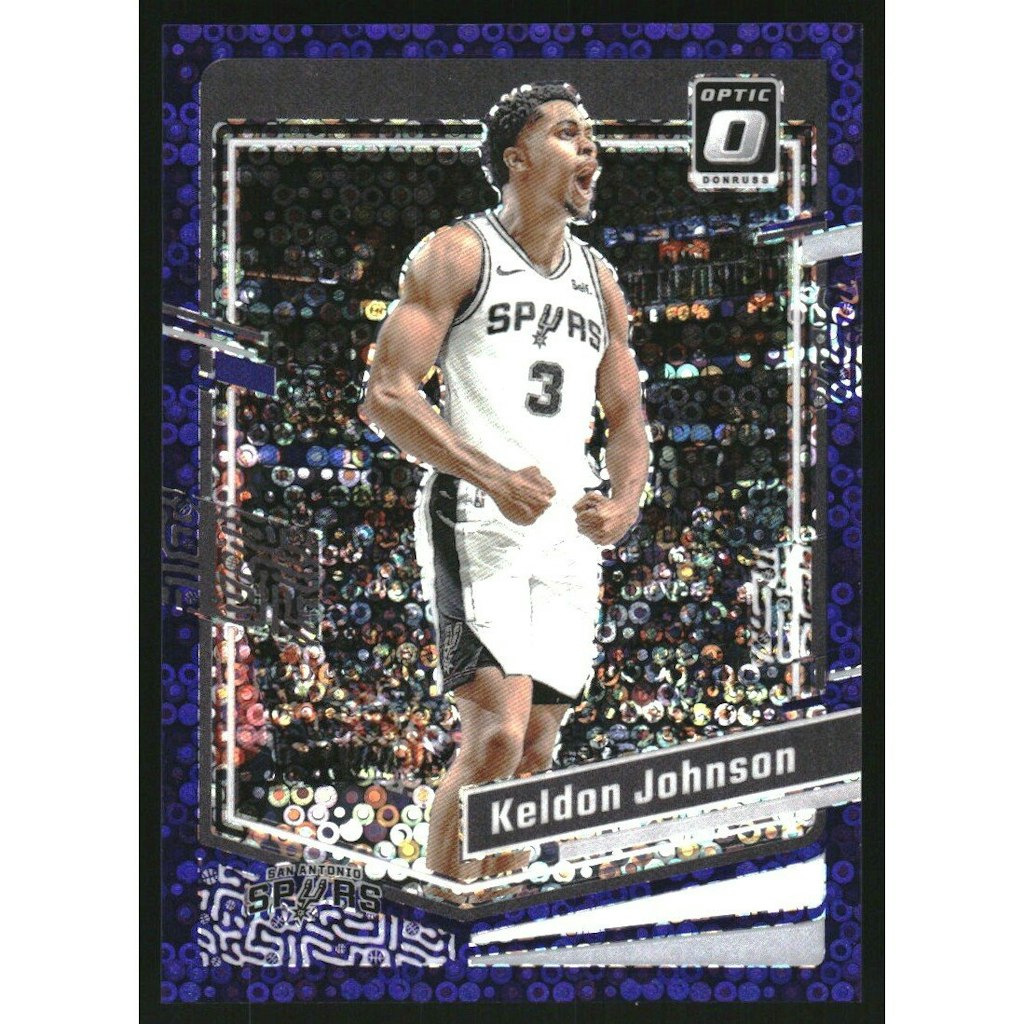 2023-24 Donruss Optic Fast Break Purple Keldon Johnson Card: $10.80 2023-24 Donruss Optic Fast Break Purple Keldon Johnson Card: $10.80