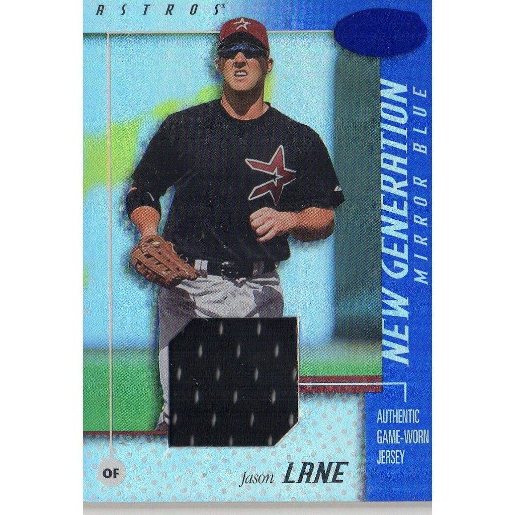 2002 Leaf Certified Mirror Blue Jason Lane Baseball Card: $10.80 2002 Leaf Certified Mirror Blue Jason Lane Baseball Card: $10.80