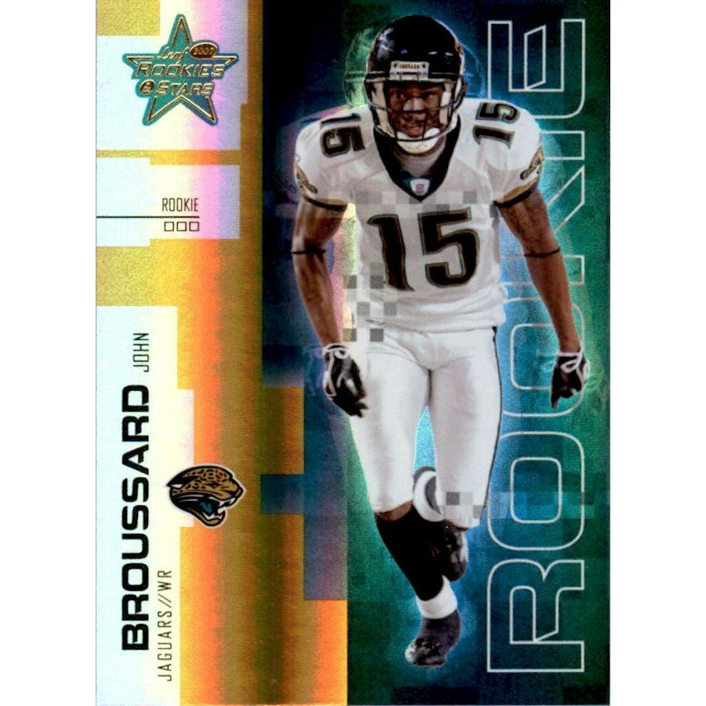 2007 Leaf Rookies and Stars Gold John Broussard Trading Card: $10.80 2007 Leaf Rookies and Stars Gold John Broussard Trading Card: $10.80