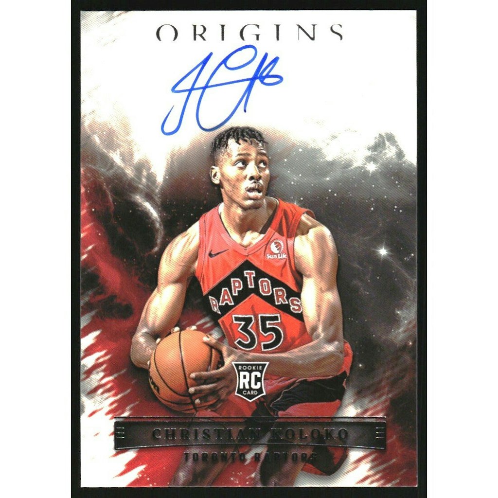 2022-23 Panini Origins Christian Koloko Rookie Autograph Card: $18 2022-23 Panini Origins Christian Koloko Rookie Autograph Card: $18