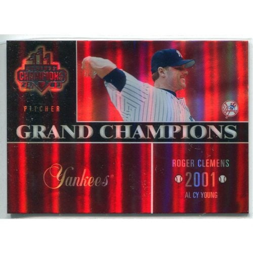 2003 Donruss Champions Grand Champions Roger Clemens Card: $39.99 2003 Donruss Champions Grand Champions Roger Clemens Card: $39.99