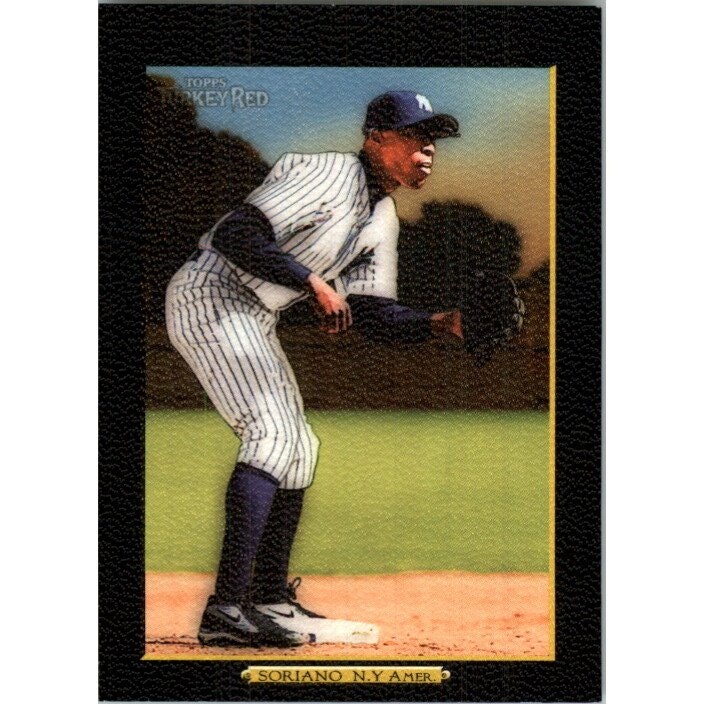 2006 Topps Turkey Red Black Alfonso Soriano #501B Baseball Card: $10.80 2006 Topps Turkey Red Black Alfonso Soriano #501B Baseball Card: $10.80