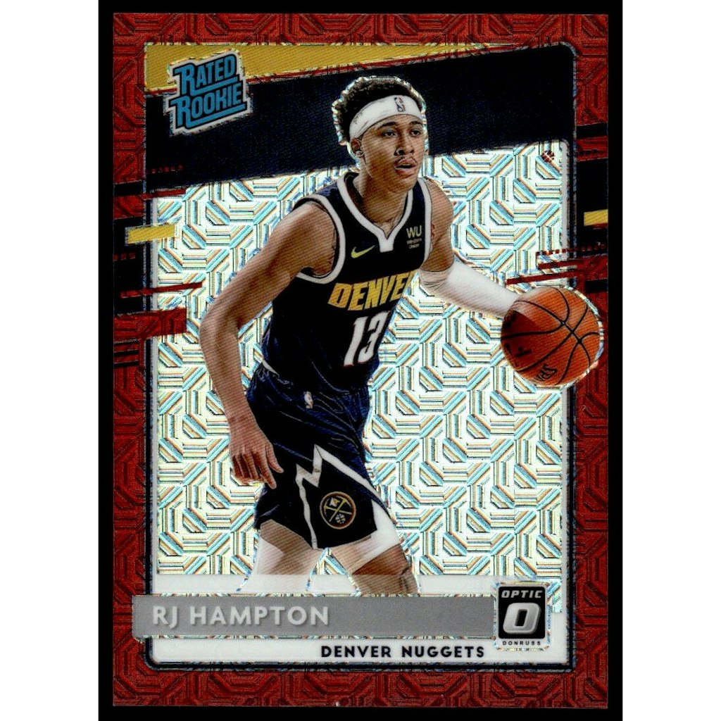 2020-21 Donruss Optic Choice Red RJ Hampton Rookie Card: $13.50 2020-21 Donruss Optic Choice Red RJ Hampton Rookie Card: $13.50