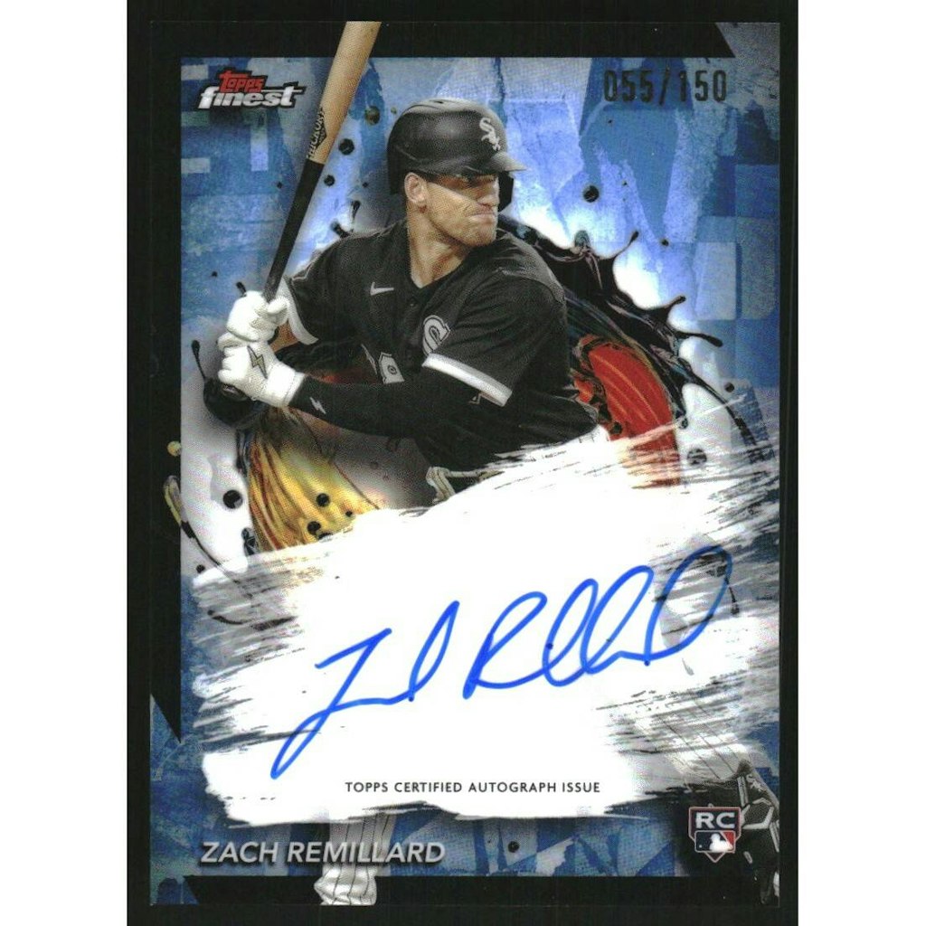 2024 Finest Zach Remillard Sky Blue Refractor Autograph Card: $10.80 2024 Finest Zach Remillard Sky Blue Refractor Autograph Card: $10.80