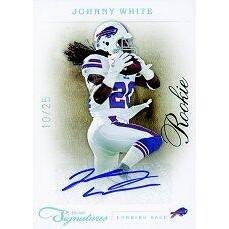 2011 Prime Signatures Platinum Johnny White Autograph Card: $10.50 2011 Prime Signatures Platinum Johnny White Autograph Card: $10.50