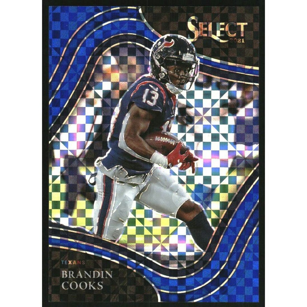 2021 Select Prizm Brandin Cooks Blue Parallel Card #315: $13.50 2021 Select Prizm Brandin Cooks Blue Parallel Card #315: $13.50