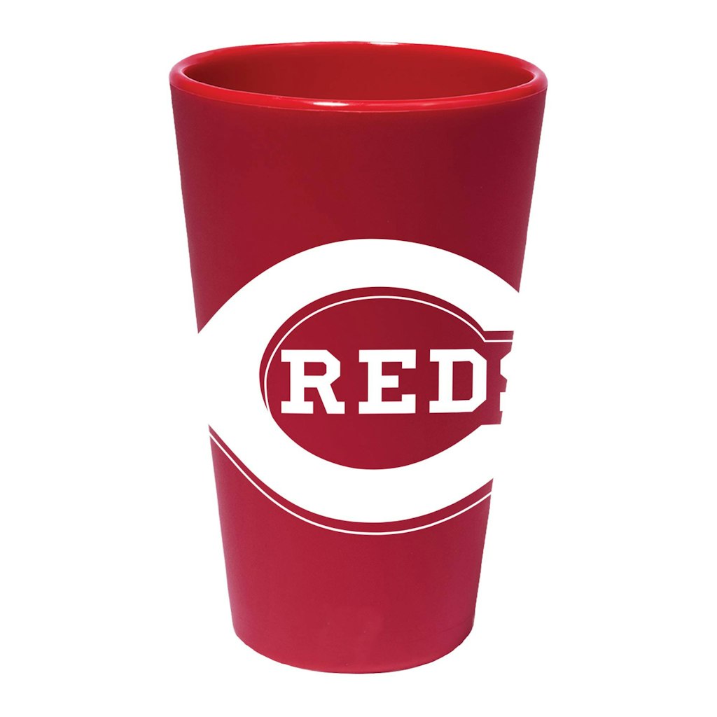 WinCraft Cincinnati Reds 16oz. Silicone Pint Glass: $19.99
