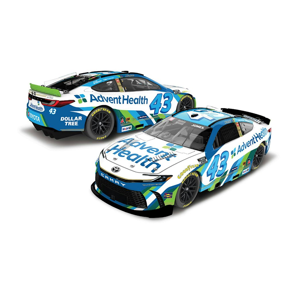 Erik Jones 2026 #43 AdventHealth Autographed 1:24 Scale Toyota Camry XSE Die-Cast: $109.99