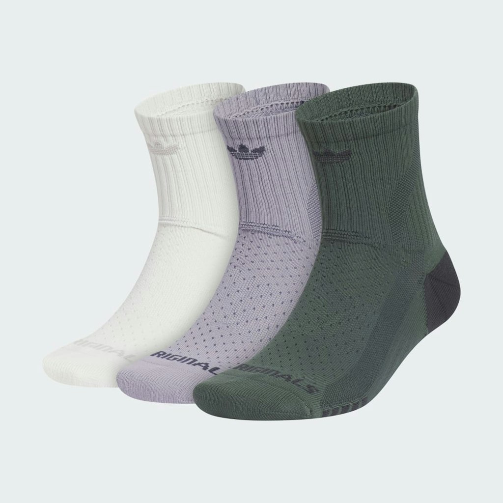 Unisex Originals Tech 2.0 High Quarter Socks 3-Pack: $18 Unisex Originals Tech 2.0 High Quarter Socks 3-Pack: $18