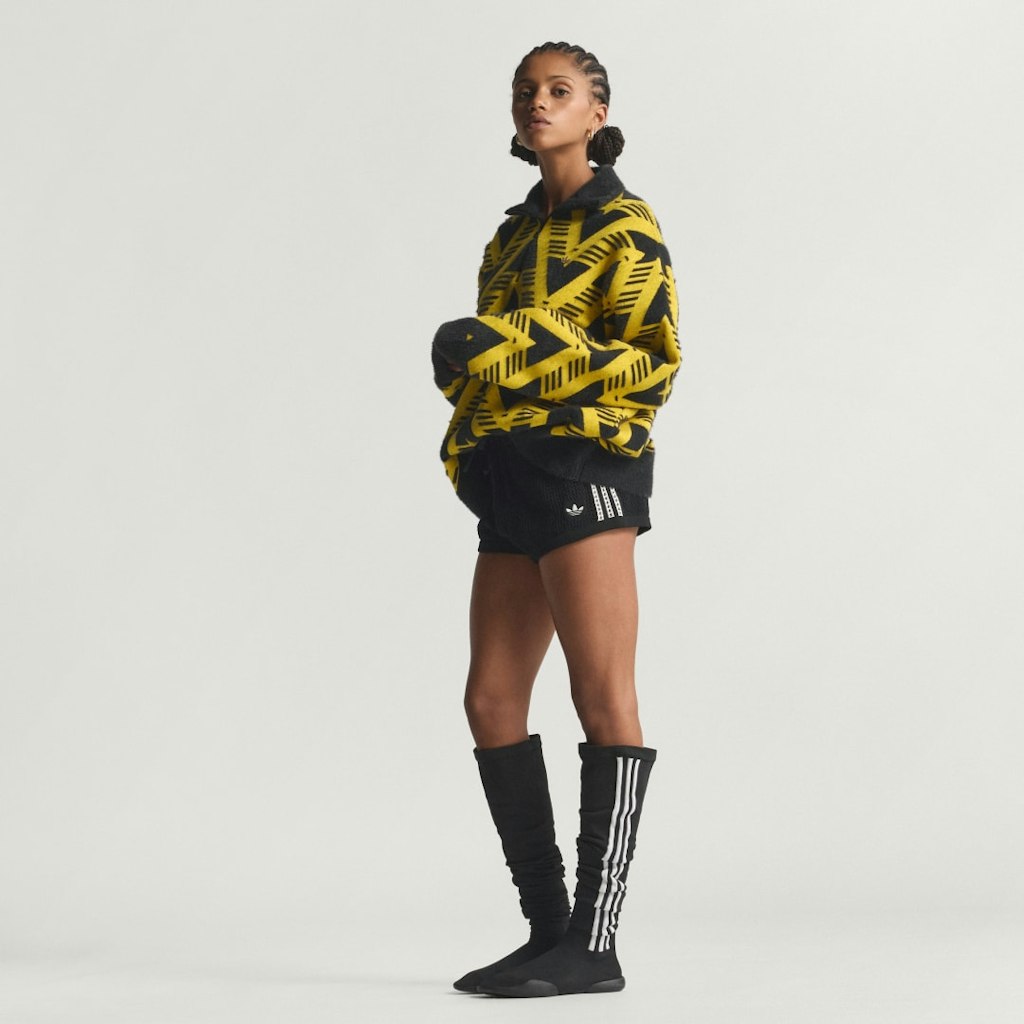 Knitted Half-Zip Sweater: $90