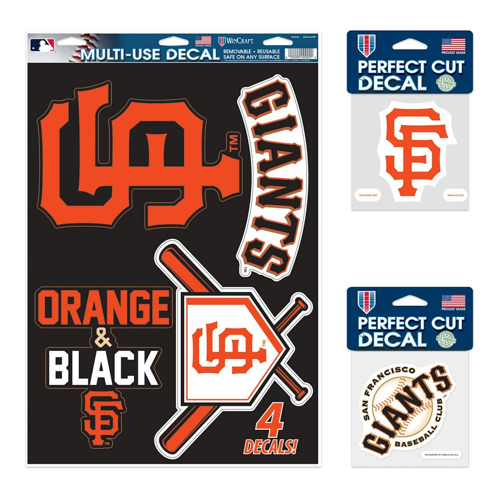 WinCraft San Francisco Giants Decal Variety Pack: $21.99